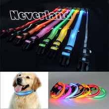 8 Color LED Pet Collar Flashing Light