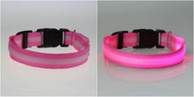 8 Color LED Pet Collar Flashing Light