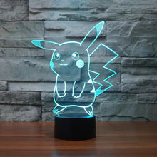 2016 Pokemon Go Pikachu LED Lamp
